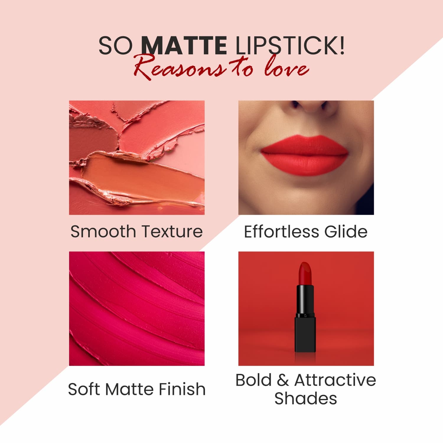 Wow Matte Lipstick - 16 Nude Red