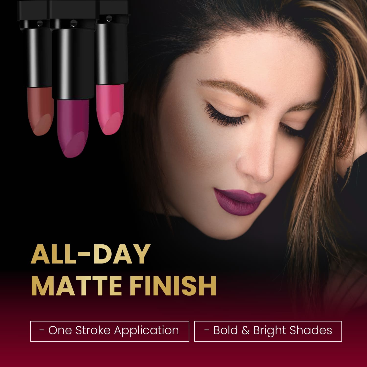 Wow Matte Lipstick - 24 Natural Beauty