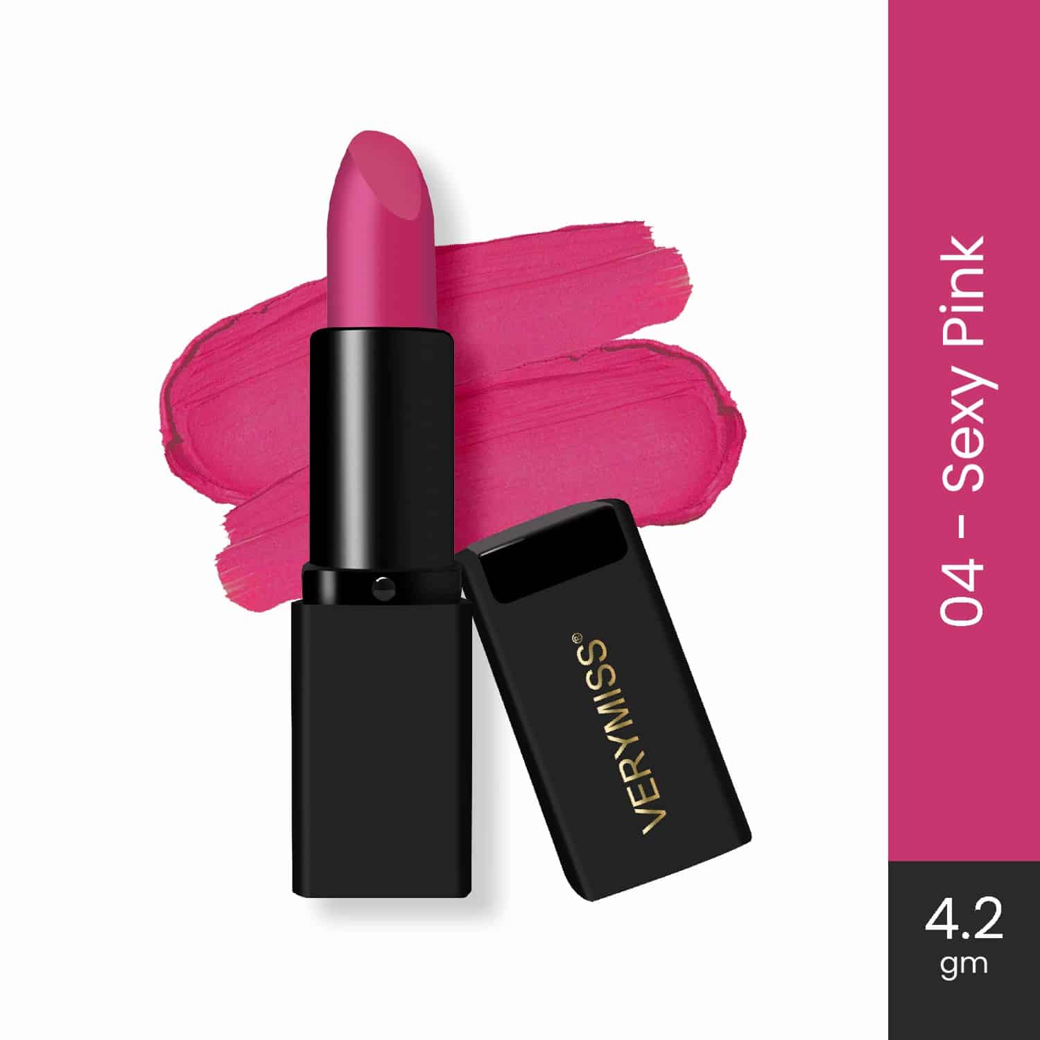 Wow Matte Lipstick - 04 Sexy Pink