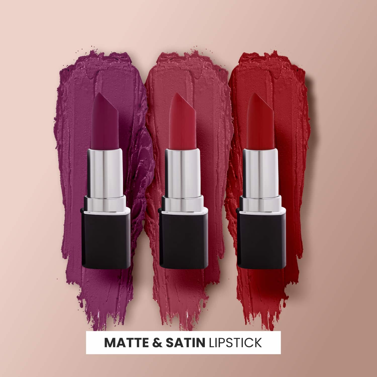 Matte & Satin Lipstick - M11 Marooned