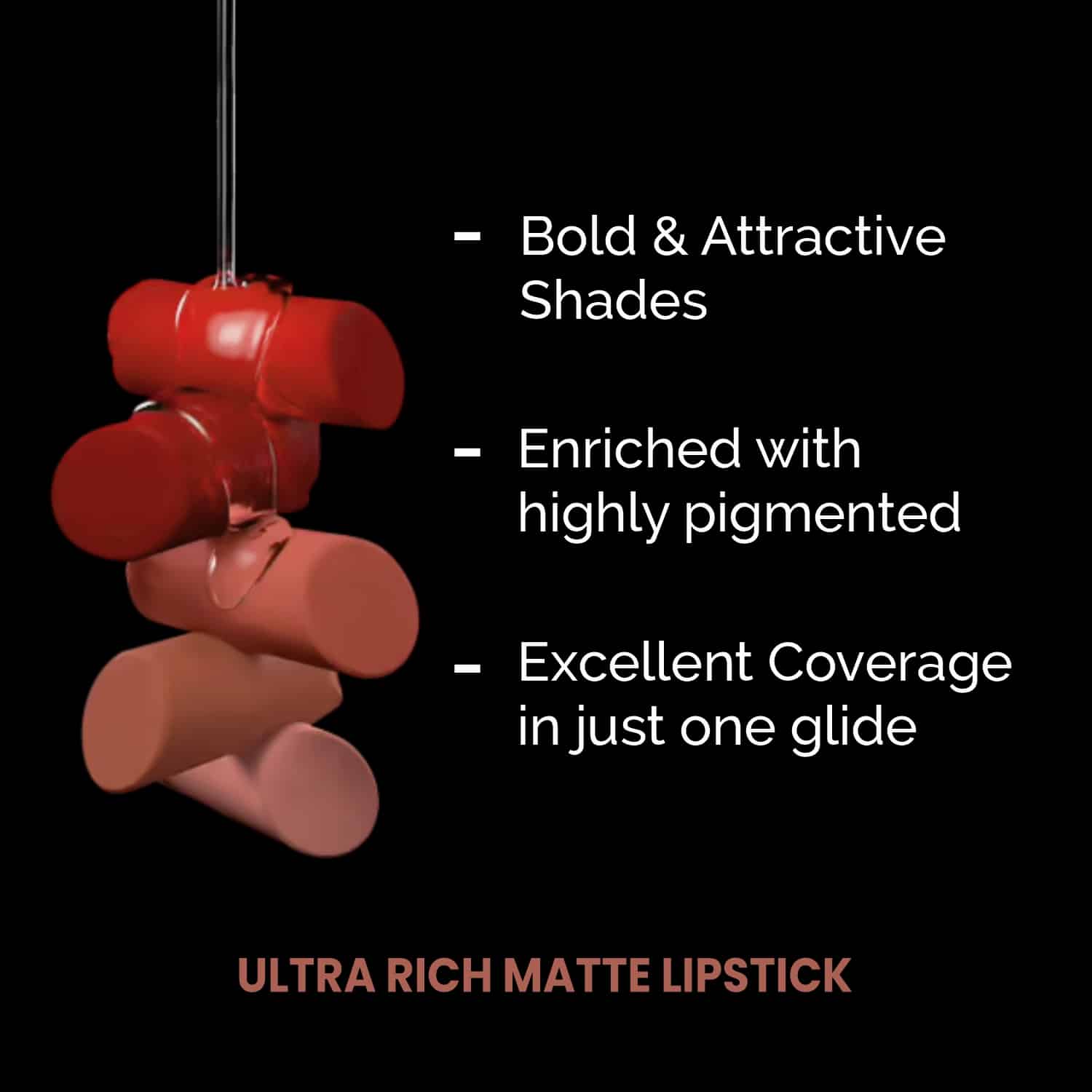 Ultra Rich Matte Lipstick - 302 Red Rebel