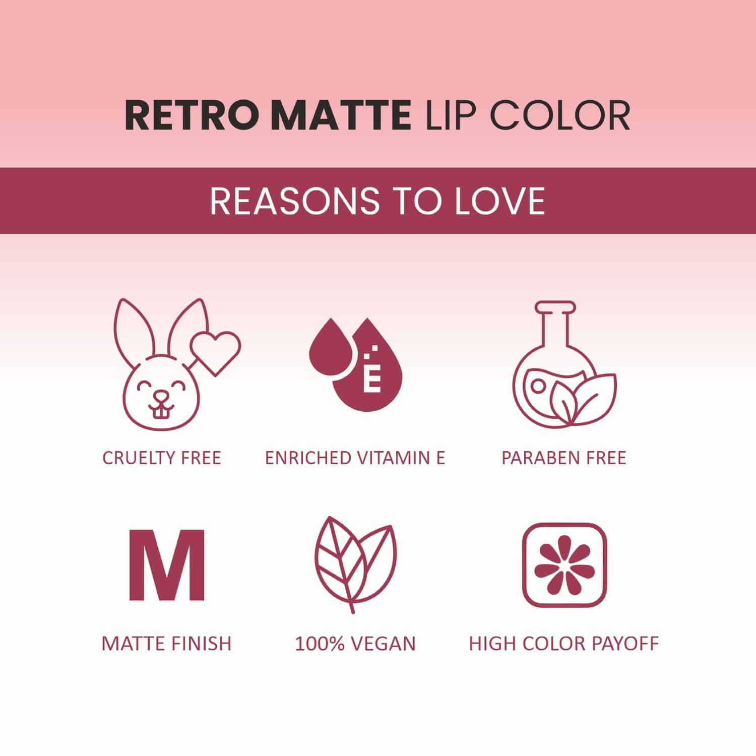 Retro Matte Lip Color - 07 Carmine