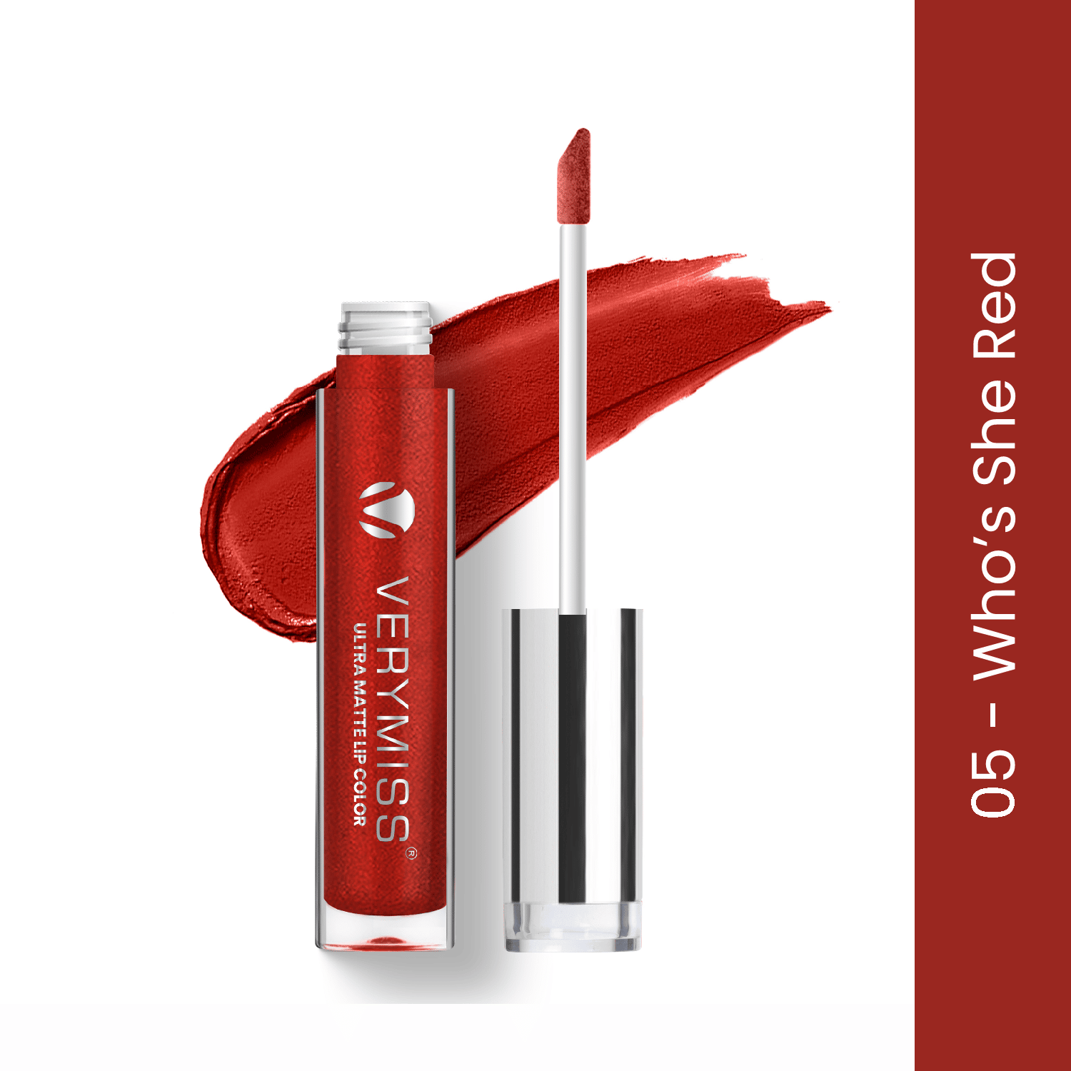 Ultra Matte Lip Color - 05 Who'S She Red