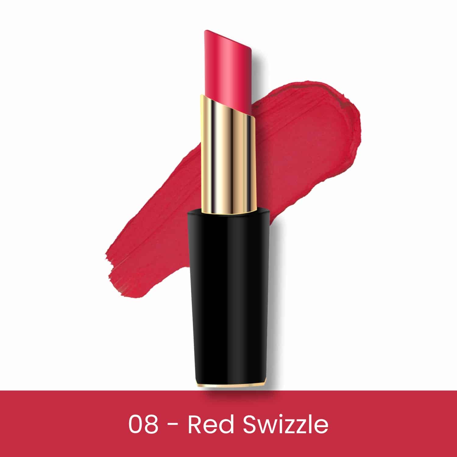 Check Matte Lipstick - 08 Red Swizzle
